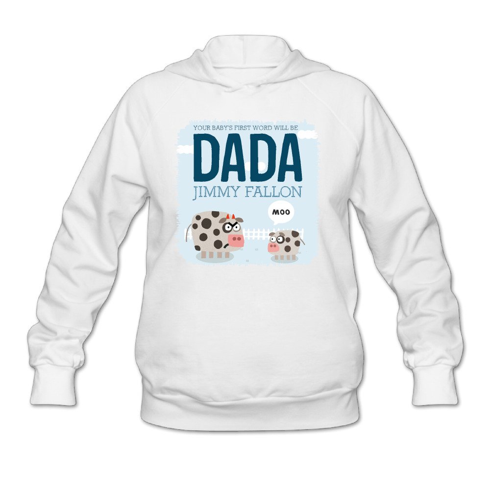 Your Baby's First Word Will Be DADA-Jimmy Fallon Women Cool Hoodies Sweatshirts