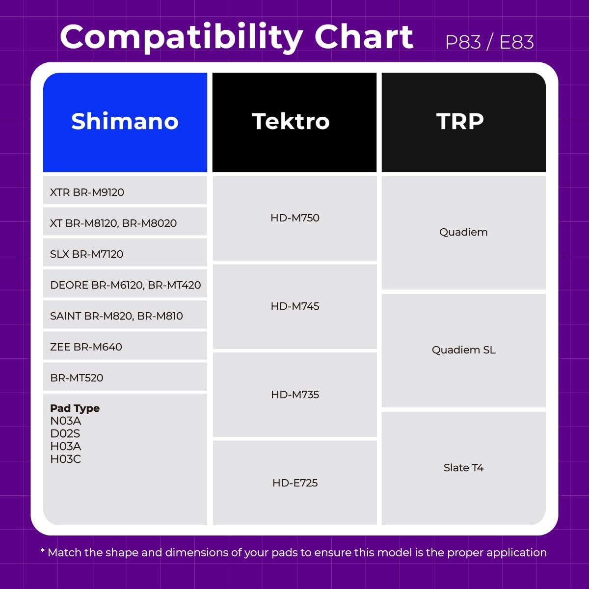 Bike Disc Brake Pads Compatible with/Replacement for Bhutan Ubuy - Main Image