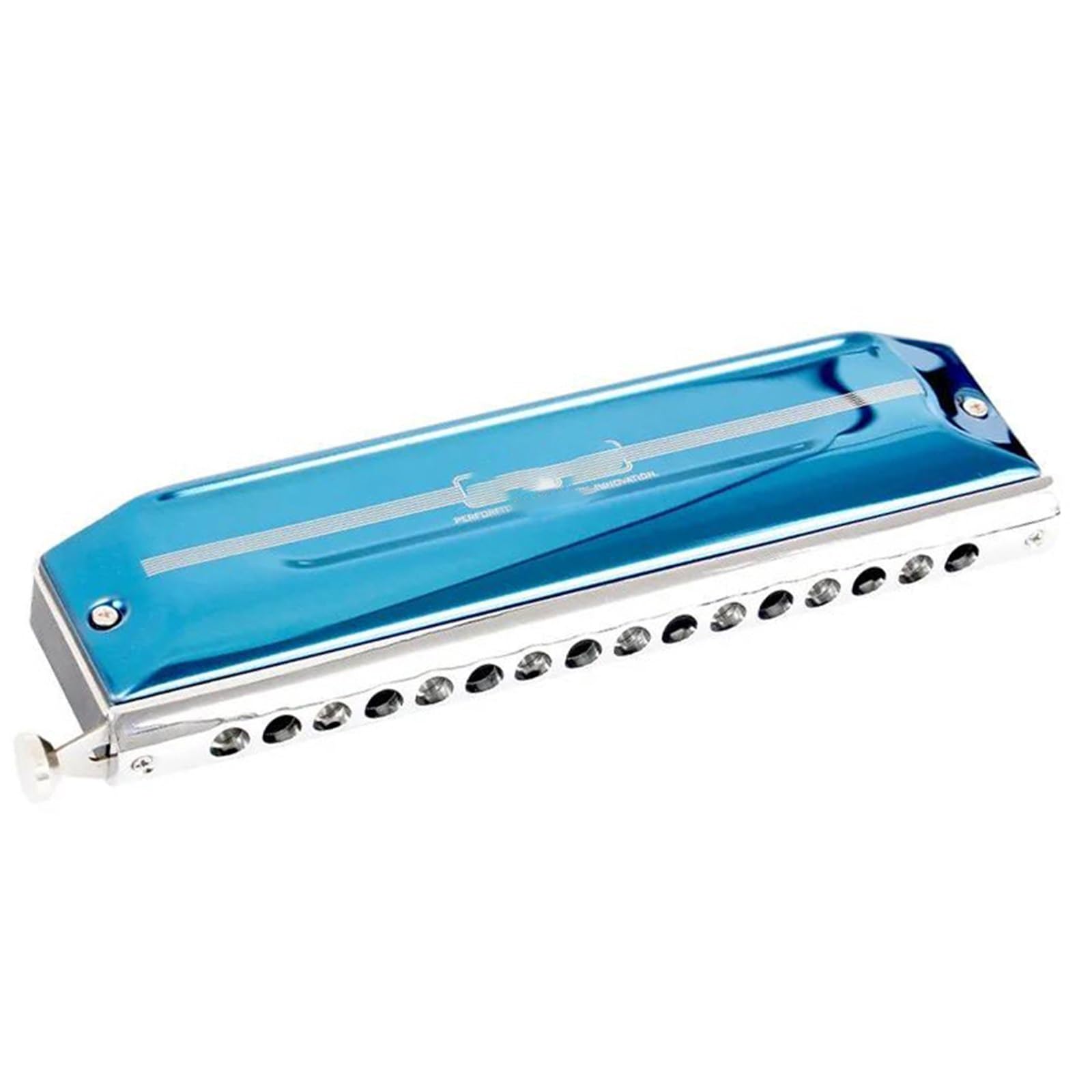 Harmonica Harmonica Chromatique 16 Trous 64 Tons Clé D'orgue À Bouche C