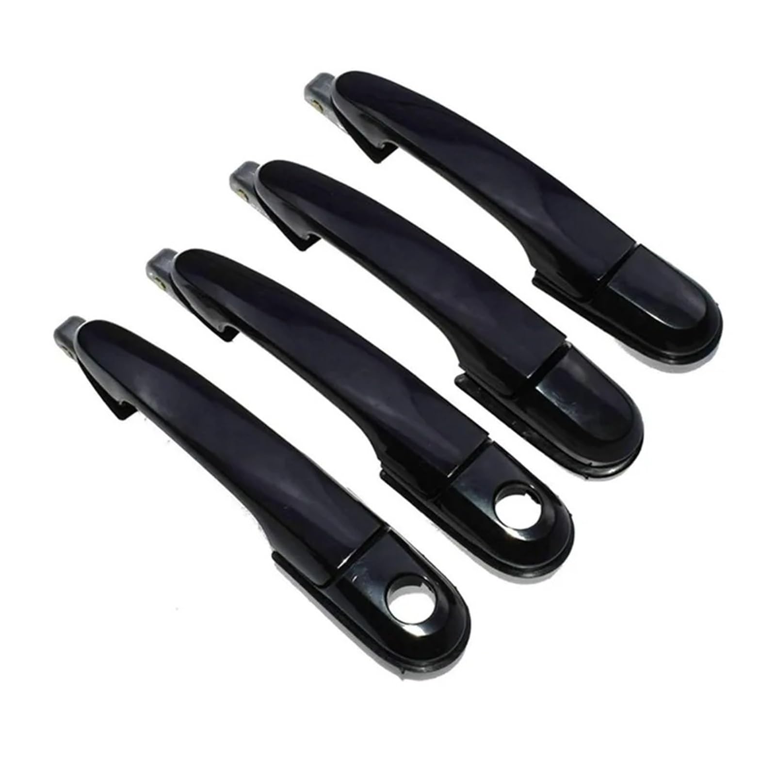 Pacsci Fl Fr Rl Rr Car Outer Door Handle For Hyundai For Tucson 2005-2009 82650-2E000 82660-2E000 83650-2E000 83660-2E000 Exterior Door Handle(Fl Fr Rl Rr)