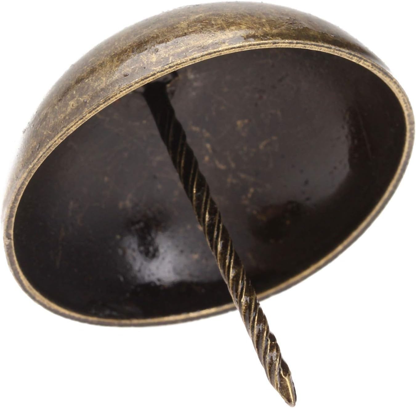Tachuelas de tapicería, 2 uds 5/6cm tapicería de Bronce Antiguo Tachuelas Decorativas for tapicería Tachuelas Caja de Madera Muebles Clavos Decorativos chincheta(5cm)