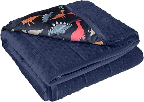 CHHKON Manta con peso para niños y adolescentes (estilo 2, 36 x 48 pulgadas, 5 libras) disponible en Yaxa Peru