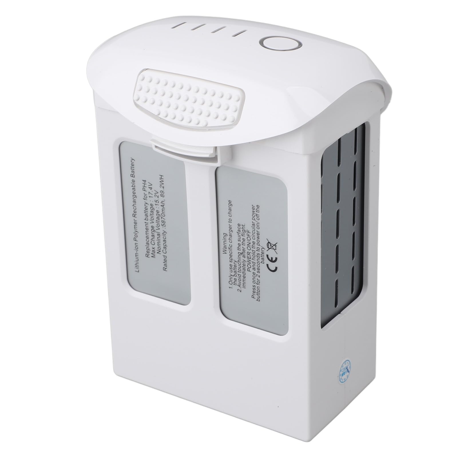 5870mAh RC Drone Battery for Phantom 4 Pro, 4A,4P Plus, 4 Pro V2.0, RTK Multi Spectrum Series Drones, 15.2V APP Connection Replacement Battery Drone Accessories