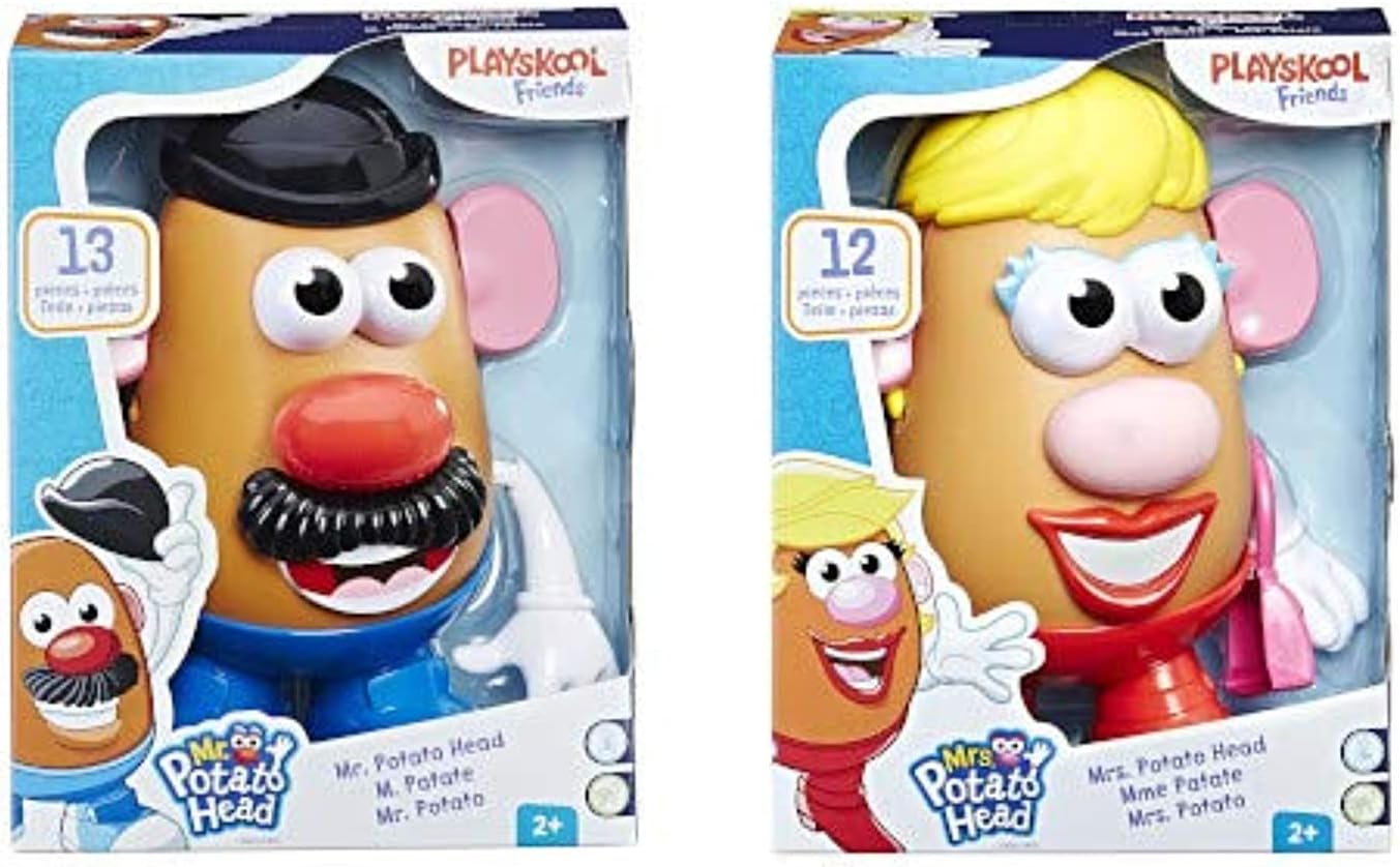 Mr. Potato Head Mr & Mrs Set Of 2, Multi