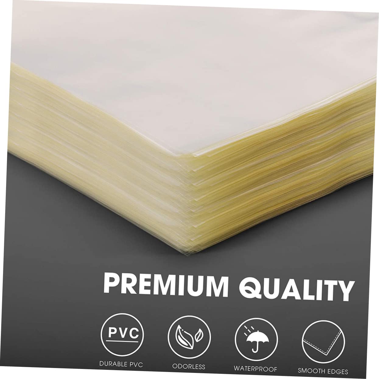 Unomor Essential Oil Bottle Heat Shrink Bag 2000pcs Pvc Shrink Wrap Packaging Film Easy Storage