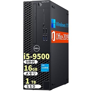 y*a様 Dell OptiPlex 3070 デスクトップPC Amazon.co.jp: 【整備済み品】デスクトップパソコン DELL