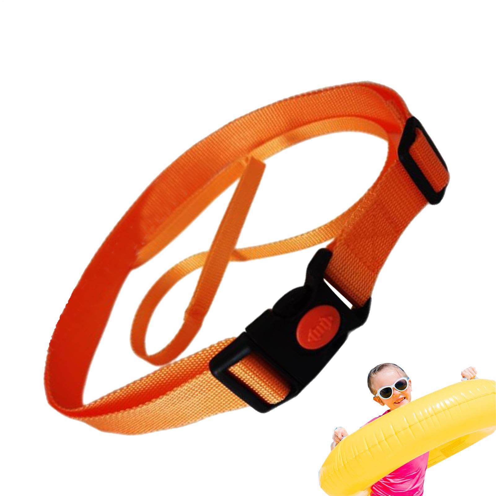 Cinture da allenamento da nuoto, cinghia della cintura in vita a vita di di boa, cinghia di nuoto statico statico, corda di sicurezza della cintura (arancia), cinture di allenamento