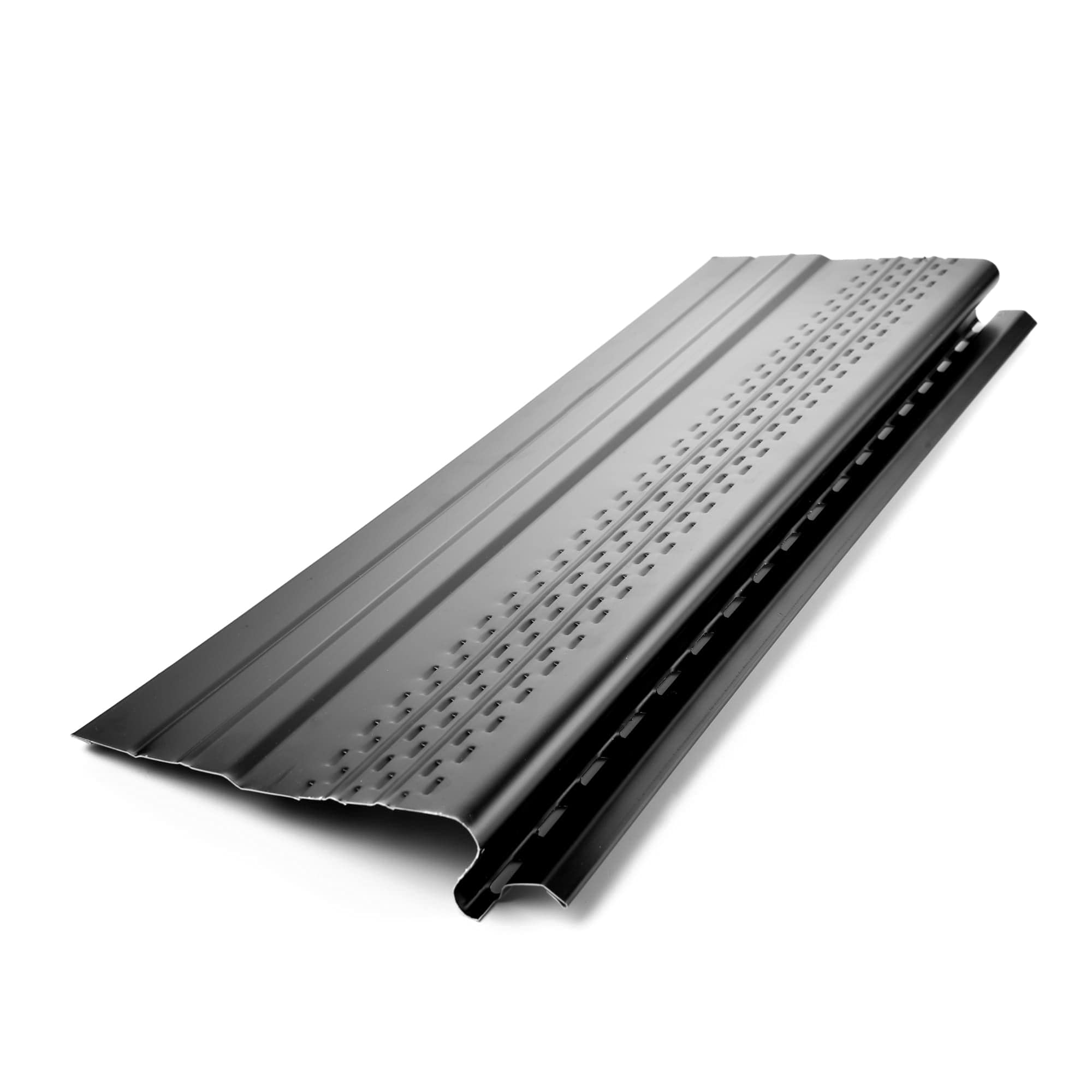 Pro Gutter Guards Leaf Protection 100 Feet Pack Black, A Contractor-Grade Gutter Guard from Manufacturer, Domestic Aluminum Gutter Covers 5 and 6 Inch Gutters