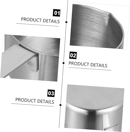 Miniatura 2 de 1 cacerola de inducción wok líquido tazas medidoras sartén antiadherente con tapa olla de pasta de acero inoxidable mini olla olla sopa sartén hogar