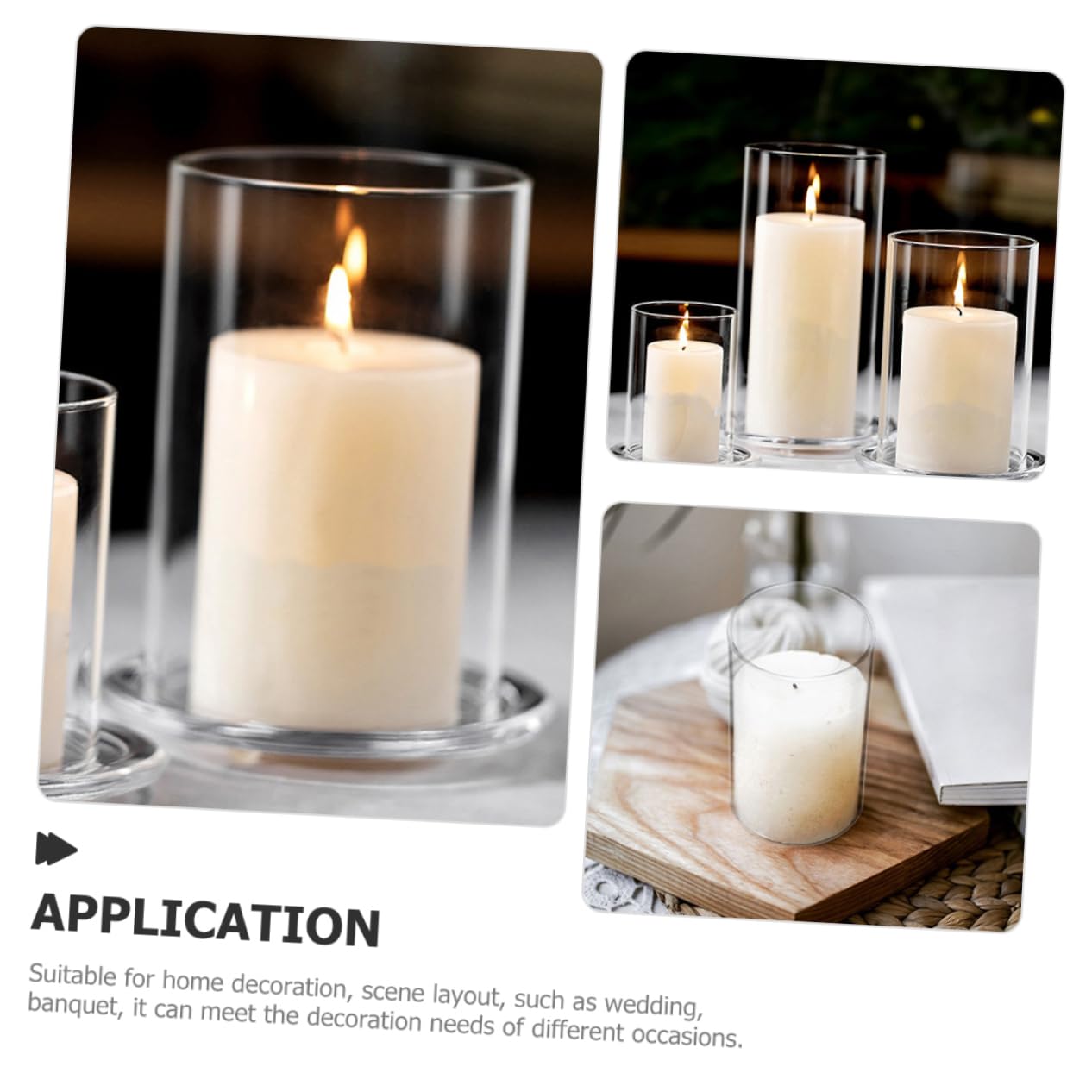 Candele Cilindri Di Vetro Candele Galleggianti Vaso Decorativo Feste Di Matrimonio Moderno Tealight, Candele Levette Pilastri Decorazione La Casa Da 1,14 € | DHgate