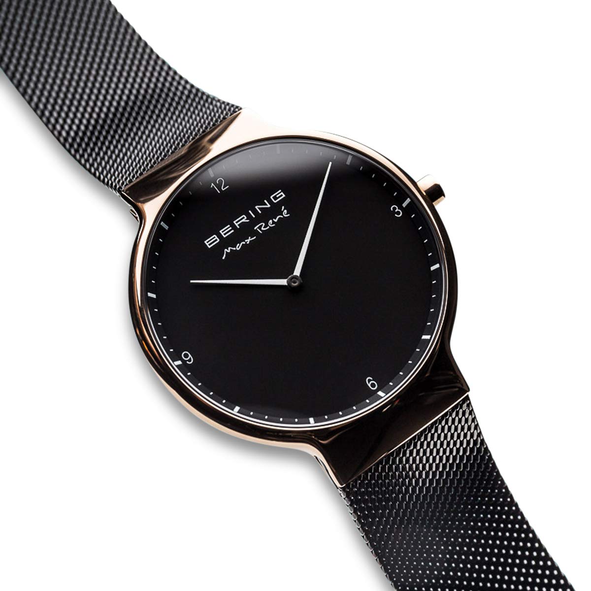 BERING Unisex Análoga Cuarzo Reloj de Pulsera de colección con Silicona Pulsera und Cristal de Zafiro