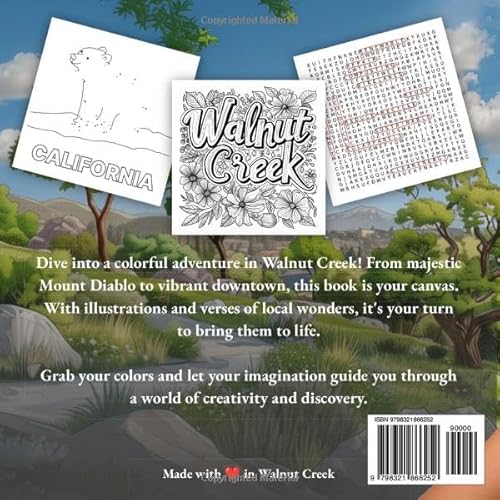 My Colorful Walnut Creek: Fun Activities and Coloring Pages (My Colorful City)