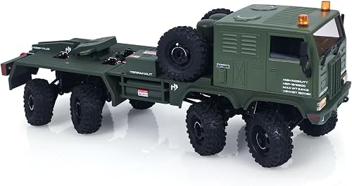 TOUCAN RC HOBBY 1/18 RC Military Truck 8X8 4WD Steering Electric RC SUV Model 2 Speed Transmission RTR Metal Chassis - 3
