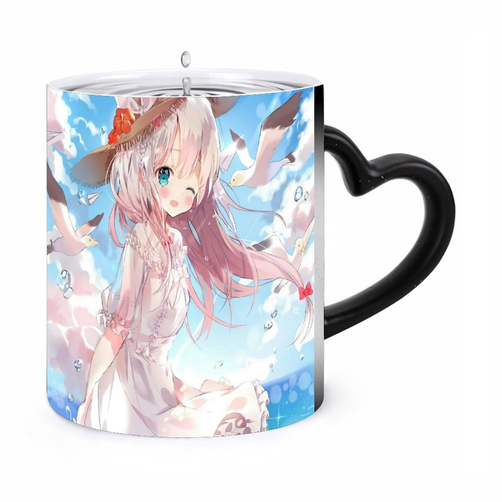 Amazon.co.jp: マグカップ 温感変色 エロマンガ先生 和泉 紗霧 変色