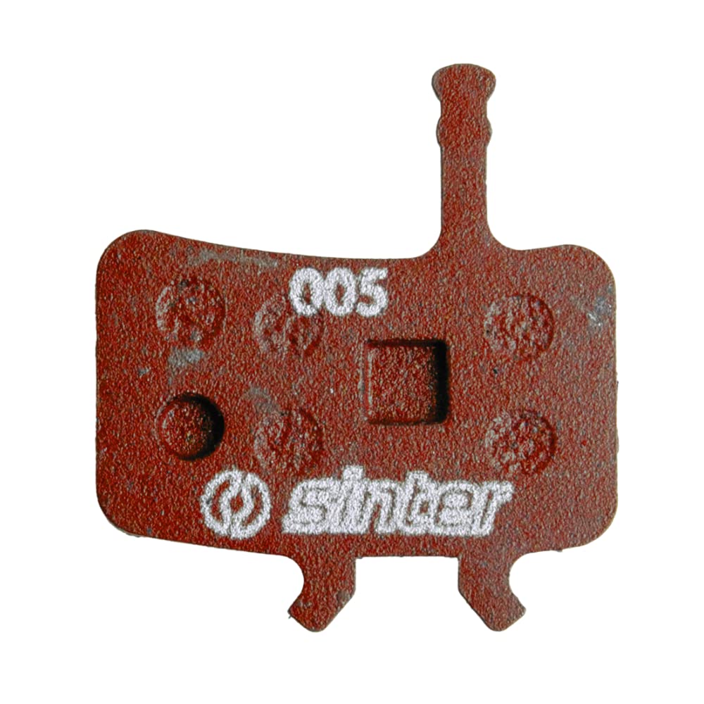 Sinter Disc Brake Pads - 005 Avid Red S514 - Single Pair Blister Pack 2022: Red One Size