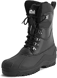 Botas térmicas masculinas para caminhadas na neve Mucker Duck Grafters à prova d'água