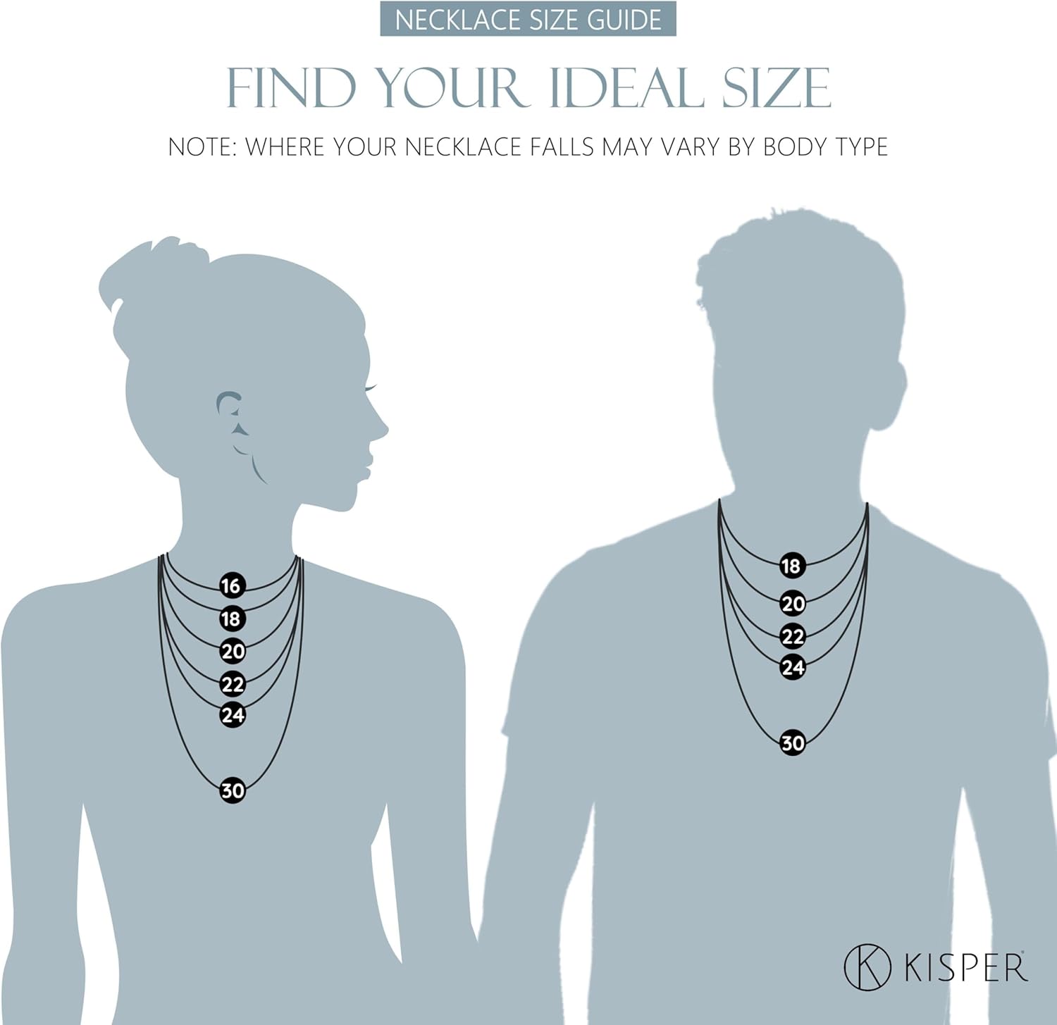 KISPER 24k Gold Box Chain Necklace – Thin, Dainty, Gold Plated Stainless Steel Jewelry for Women with Lobster Clasp - Image 6