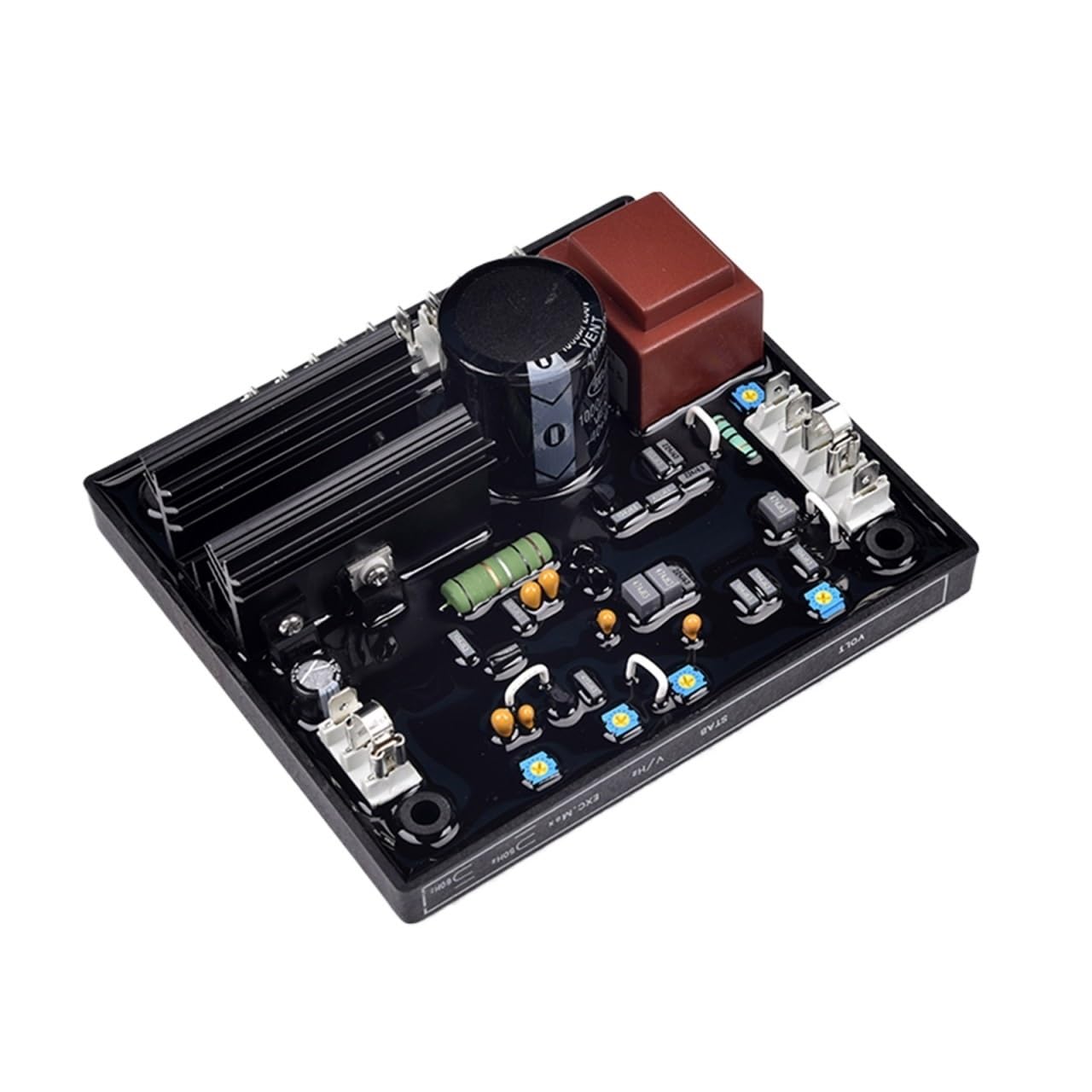 CBRBLCIUL 1pcs R438 AVR Diesel Generator brushless Automatic Voltage Regulator stabilizer(R438)