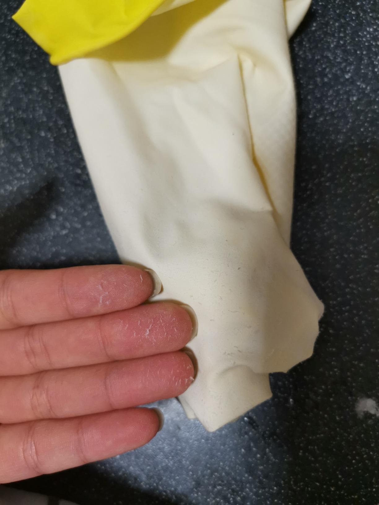 Duzzit Household Gloves 100 Latex Comfort Fit Lined Pack Of 2 Size