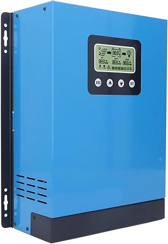 Miniatura 5 de Controlador solar, MPPT, control de carga solar, pantalla LCD, panel solar, regulador inteligente, 12 V, 24 V, 36 V, 48 V, automóvil, controladores