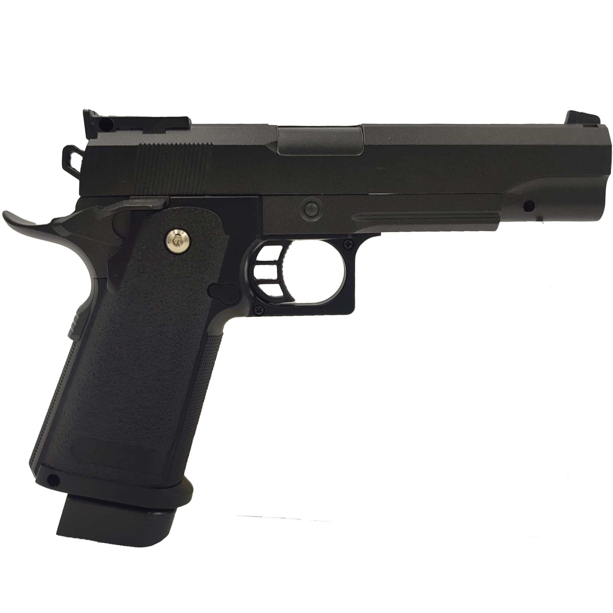 Pack Pistola Airsoft Modelo High Capa+ Muelle/Material: Metal/Potencia 0.5 Joule/Entregado con Accesorios