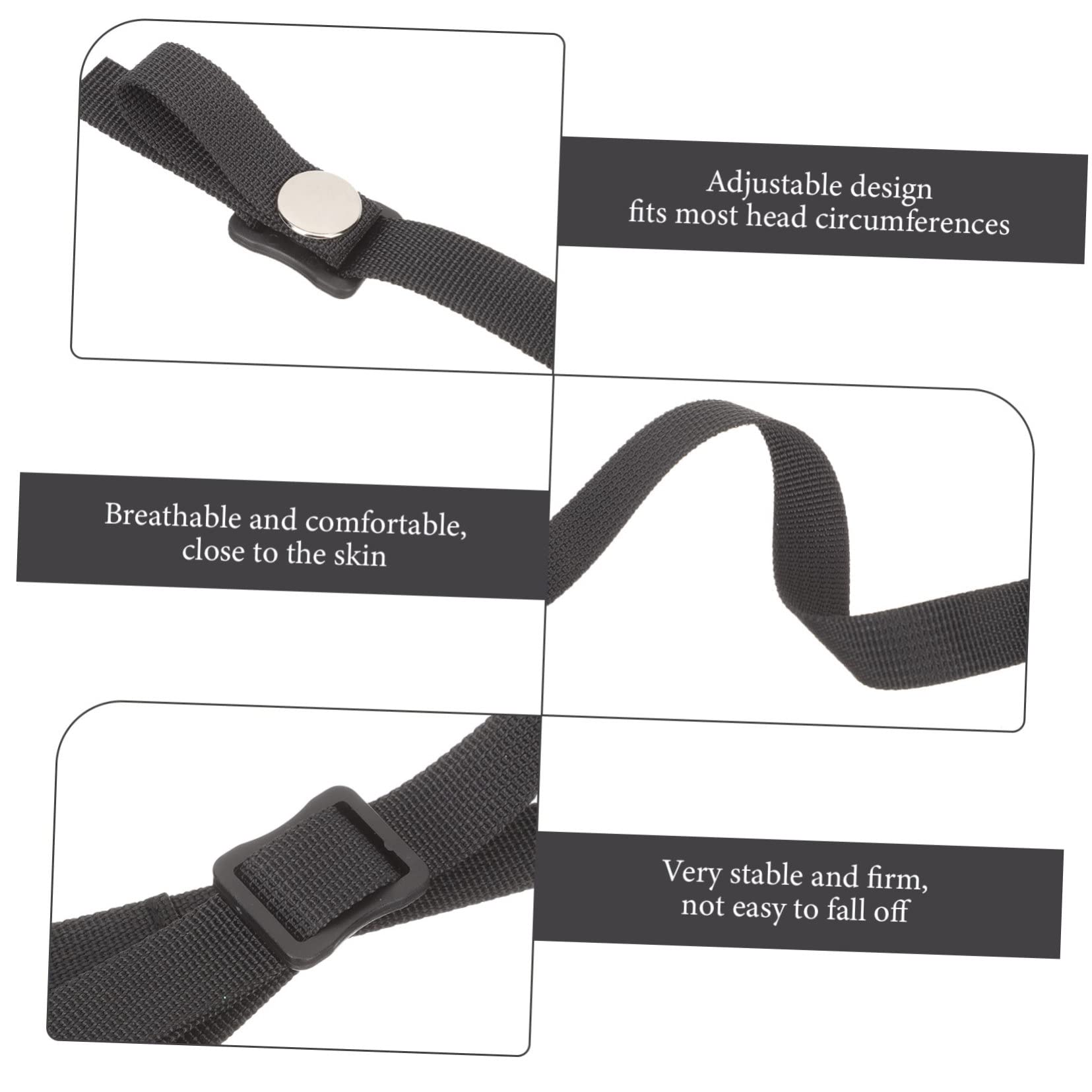 Correa de Barbilla para Casco de Hockey Instalación y Accesorio Deportivo Confiable para Hockey sobre Hielo