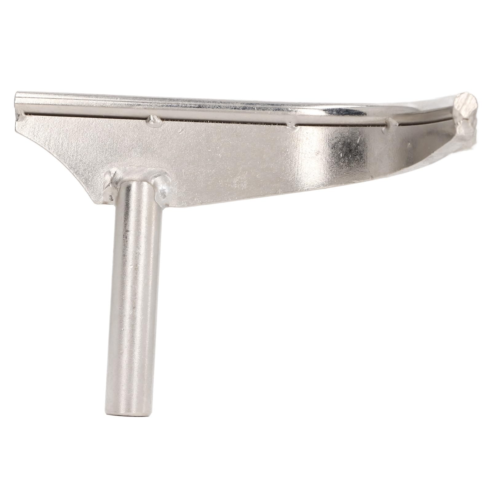 Alomejor Soporte para Herramientas de Torno, Soporte Curvo para Herramientas de Torneado de Madera de 6 Pulgadas para Tazones con Columna de 5/8 Pulgadas de Diámetro, Resistente de Acero 304 para