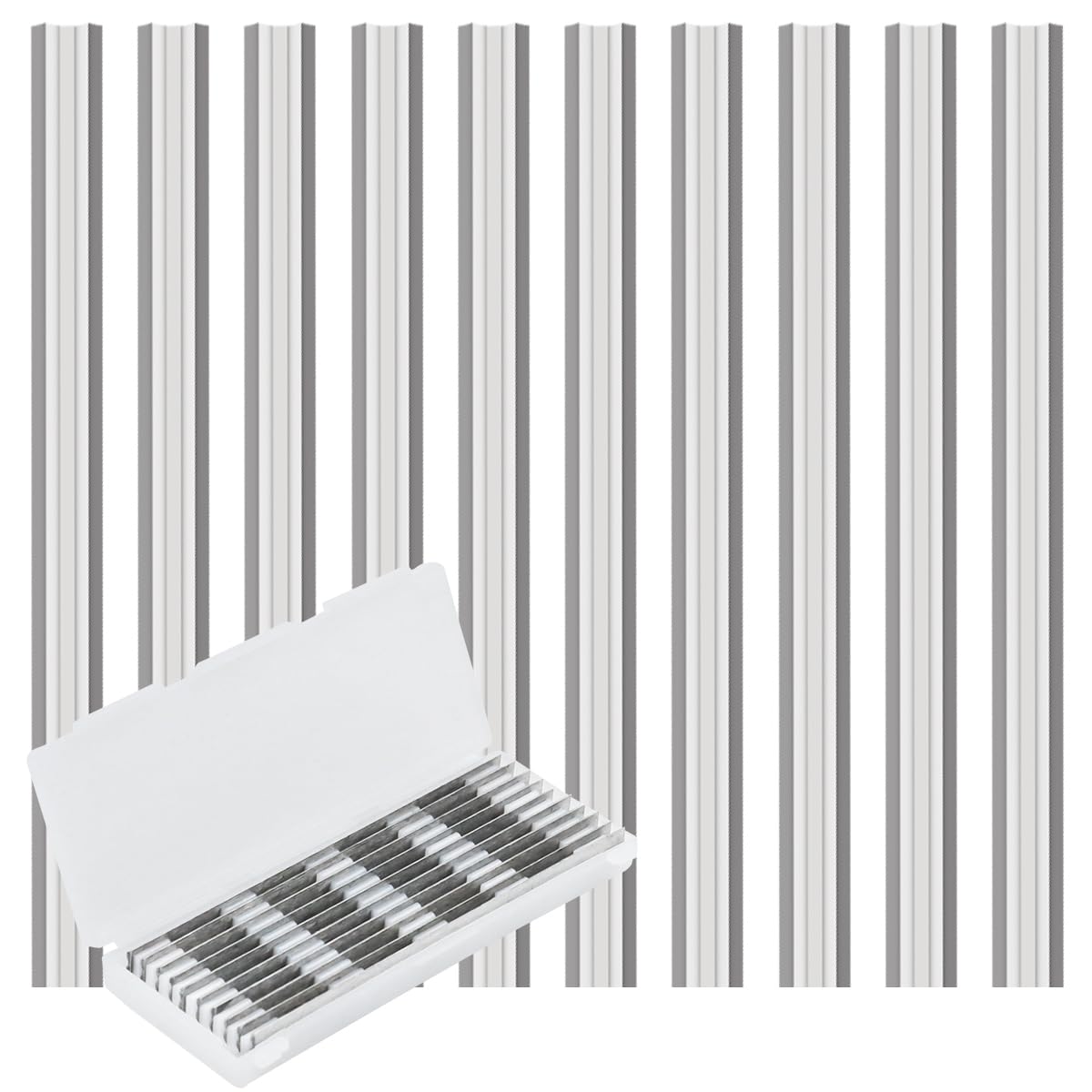 10 Lame HSS Per Pialla Elettrica - 82mm, Reversibili, Di Ricambio Per Lavorazione Legno - Foto 4