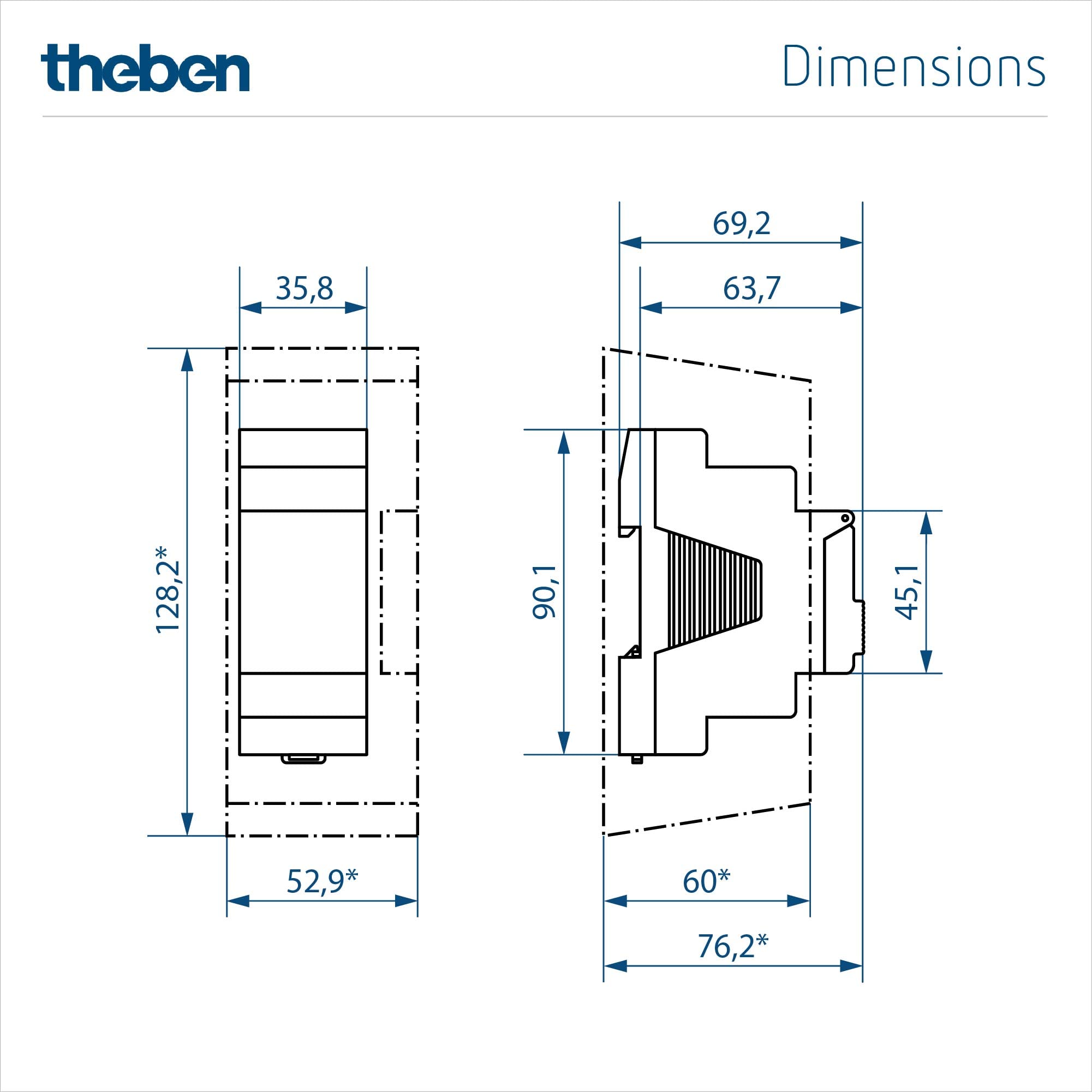Theben 6100087 TR 610 top3 E interruptor horario digital 1 canal semanal | 600 W LED, 10 años de reserva de marcha, precisión +/- 0,25 s/día, 800 A/200 µs, carril DIN, 56 memorias, App
