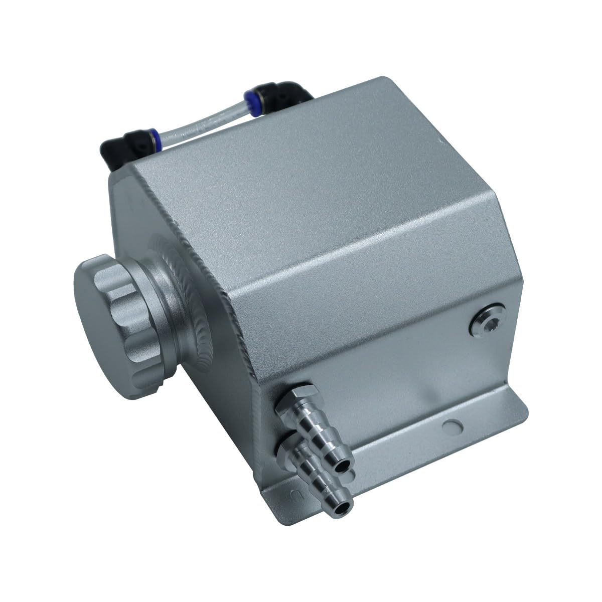 Récupérateur D'huile Moteur Universel En Alliage D'aluminium 1 L, Réservoir De Reniflard, Réservoir De Trop-plein De Liquide De Refroidissement, Poli