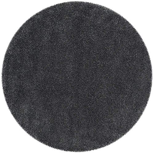 Image of Shaggy Super Soft Carpet for Home & Living Room Size - 4 X 6 Ft (Solid Grey)