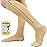 Ailaka Medical 15-20 mmHg Zipper Compression Socks Women Men