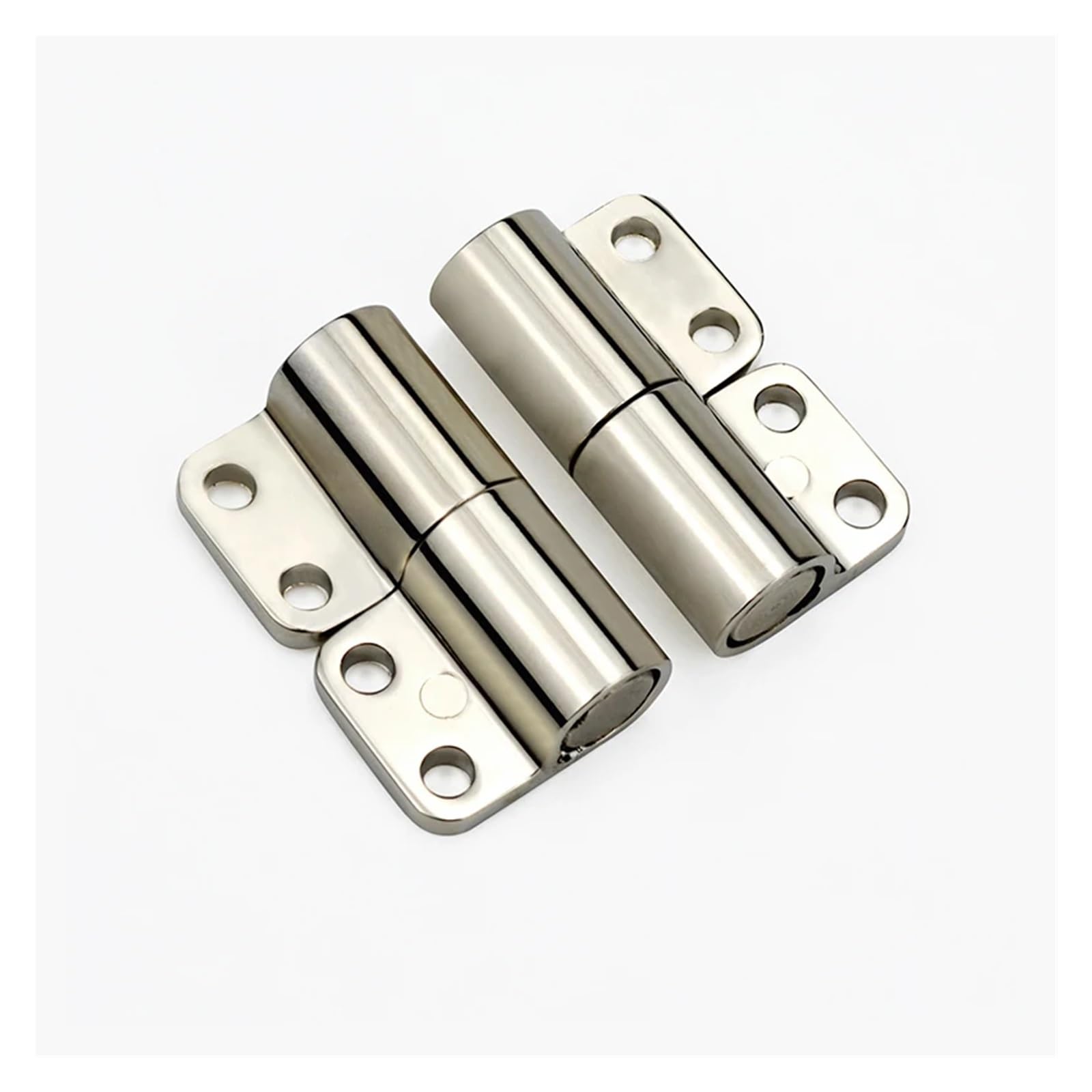 CLEUFWKO Zinc Alloy Pull-In Damping Hinge, Can Be Closed Hinge FHD-B1 Two-Way Switchgear(Left)