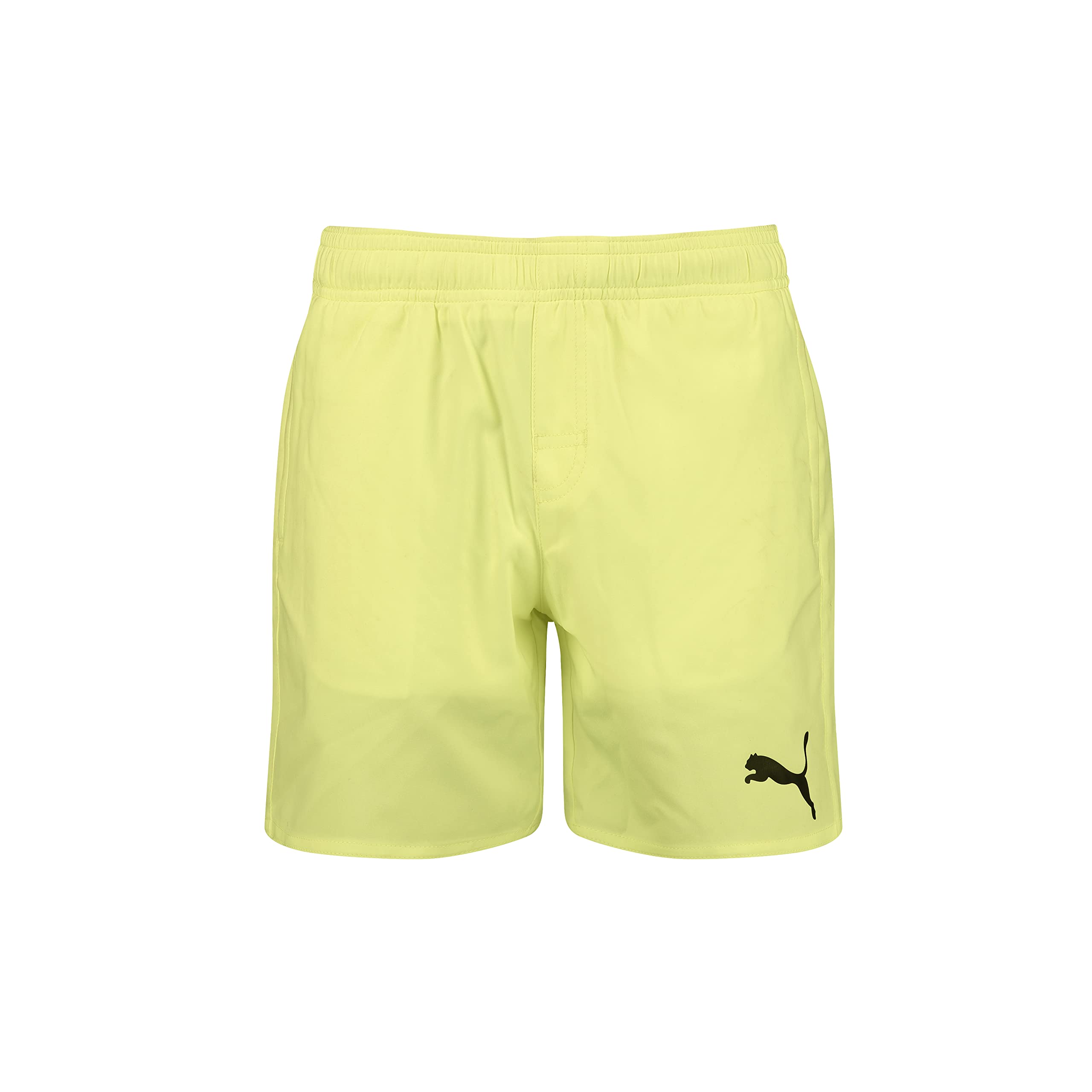 PUMA Jungen Medium Length Shorts Swim Trunks, Fizzy Yellow, 164