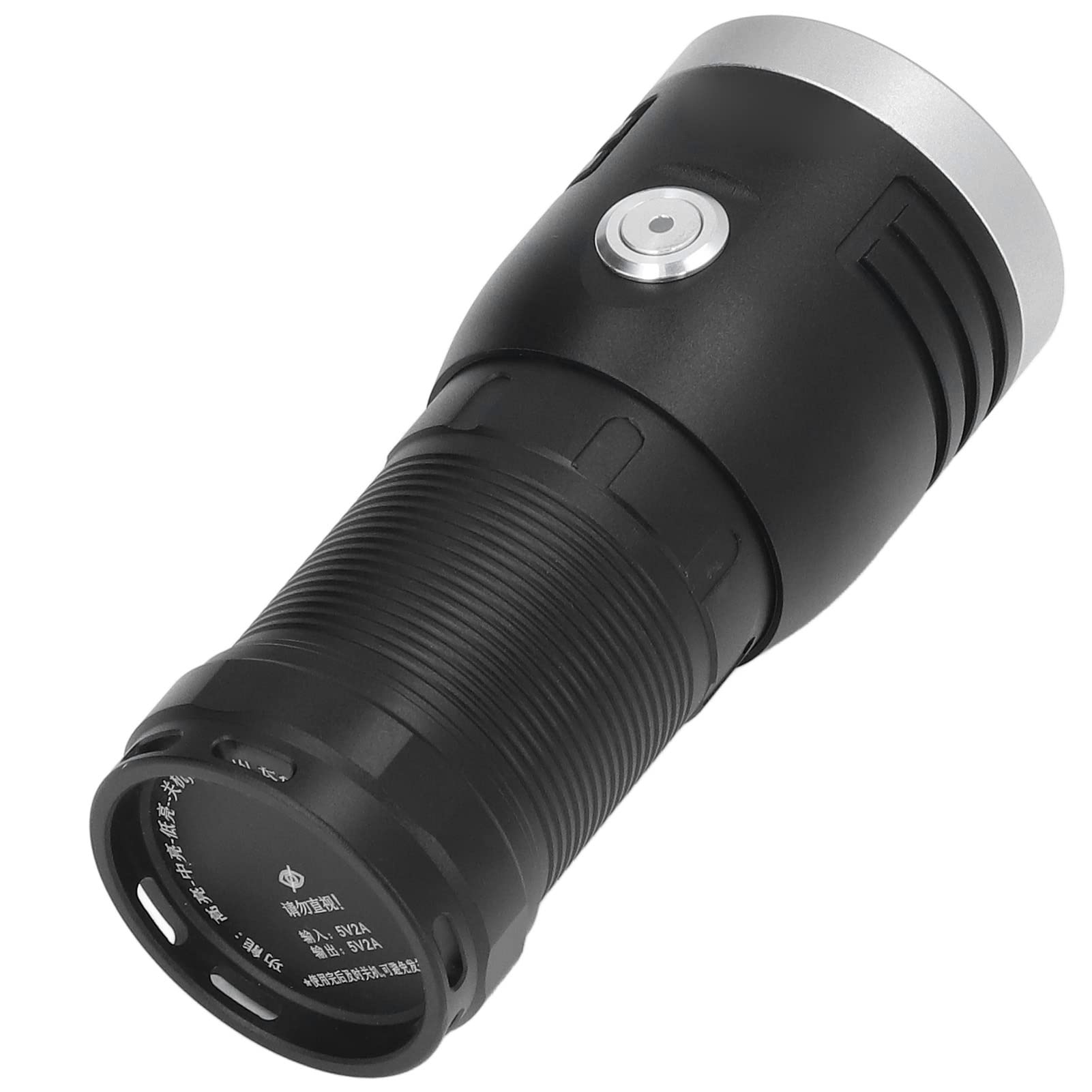 Cocoarm Lampe de Poche P50 Lampe de Poche LED Rechargeable en Alliage d'aluminium 3 LED P50 10 000 Lm Gradation Continue IPX65 étanche pour Randonnée Camping Voyage Utilisation d'urgence