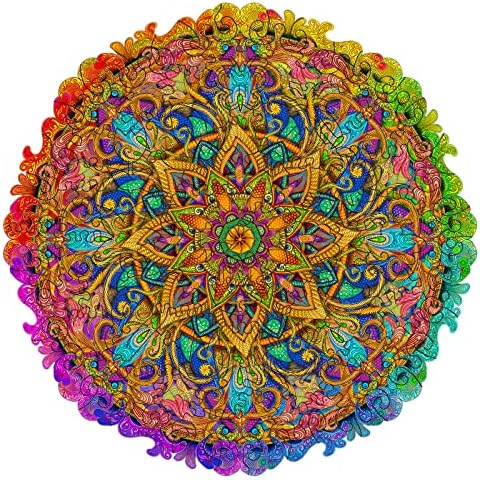 AAGOOD Holzpuzzles,387 Stücke Tierform Puzzleteile Holzpuzzle für Erwachsene und Kinder, Einzigartig Geformte Tierische Familienspielsammlung (L) Cover
