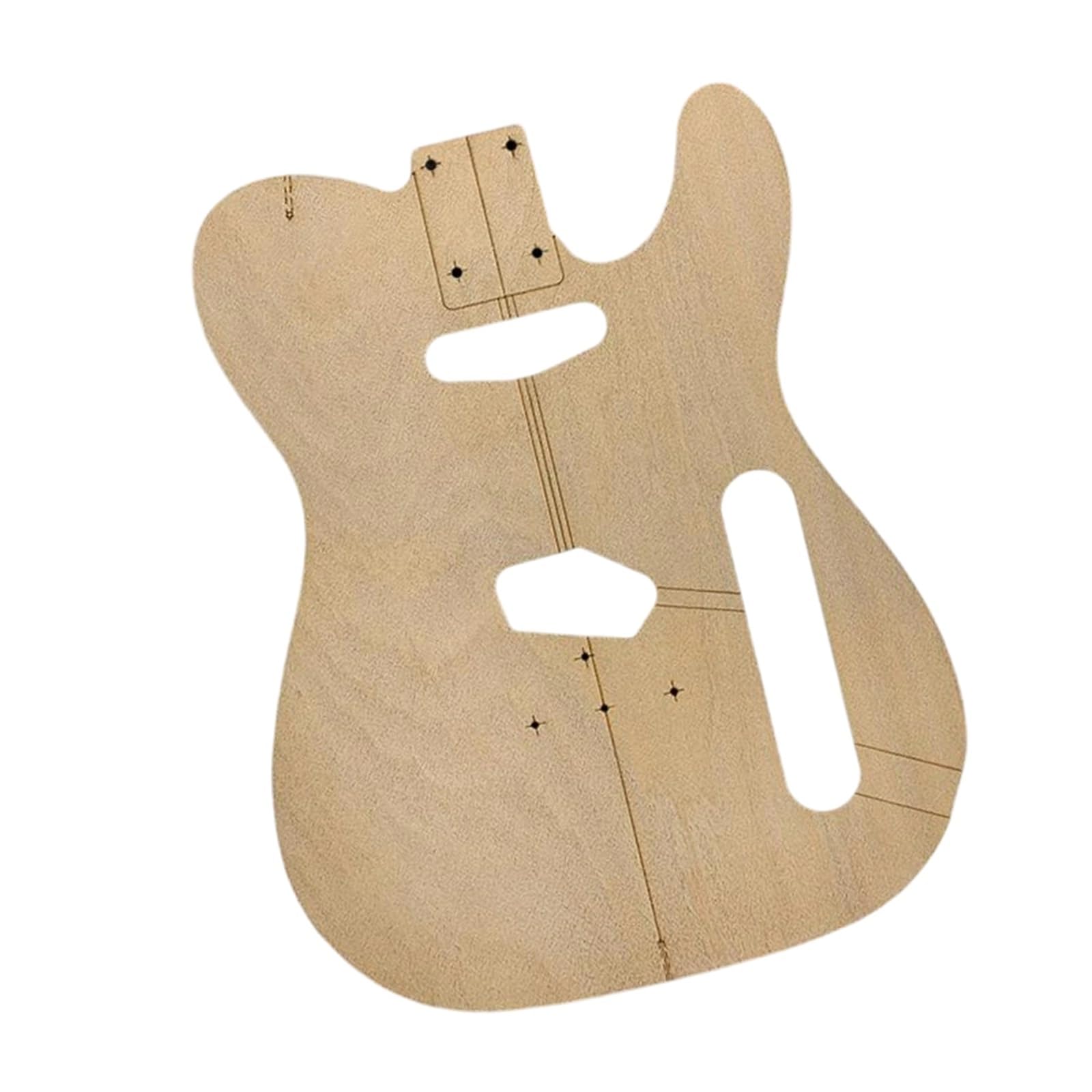 Drewniany Szablon Lutniczy Do Gitar Elektrycznych TL Zestaw Budowy Gitary