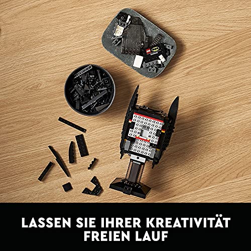 LEGO 76182 DC Batman Helm Bauset für Erwachsene, Modellbausatz, Fanartikel, Geschenkidee für Sammler – Bild 5