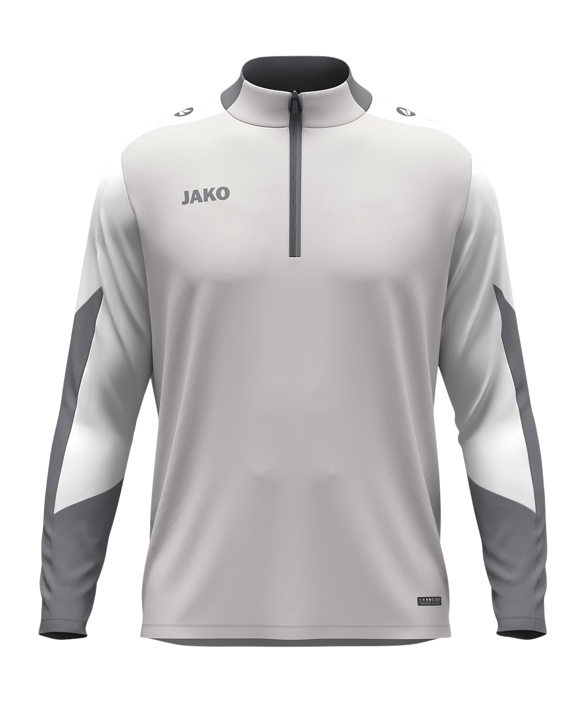 Veste de sport JAKO Dynamic enfant pull zippé gris clair taille 164