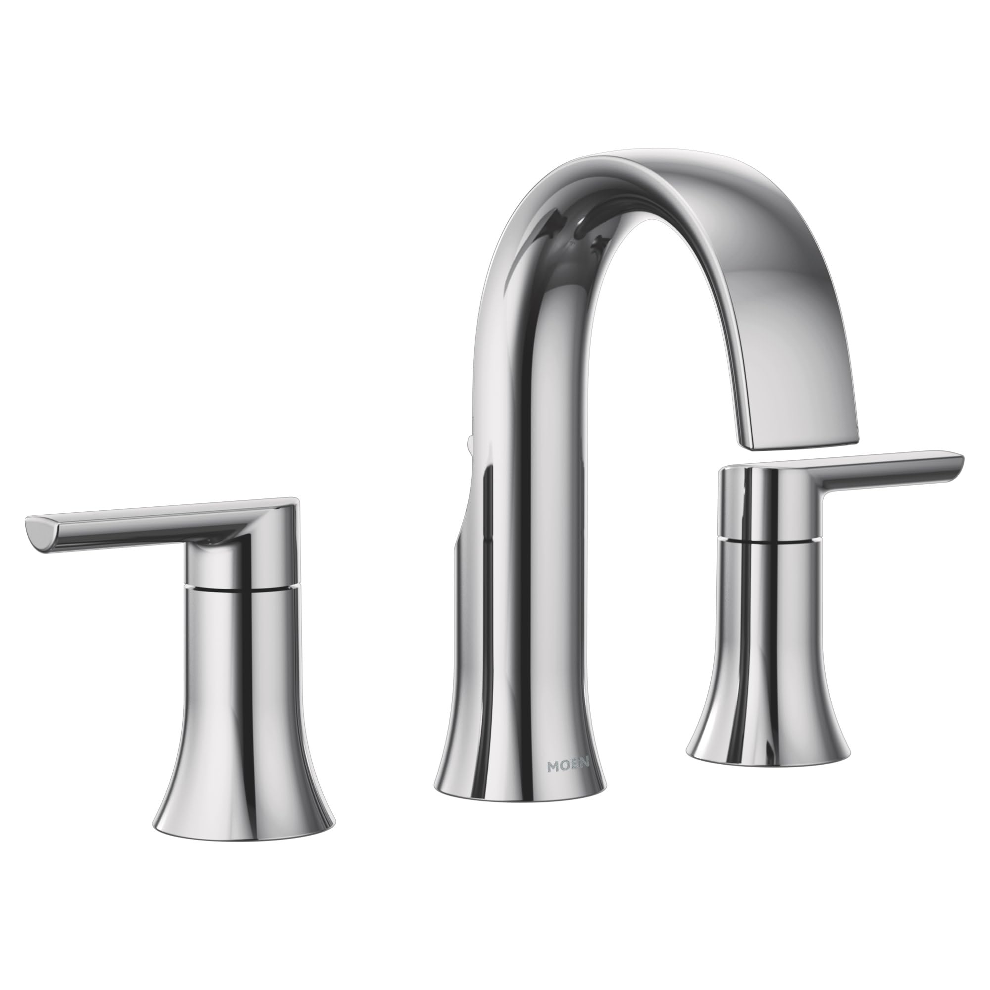 Moen TS6925 Doux High Arc Widespread Bathroom Faucet Chrome, Touch
