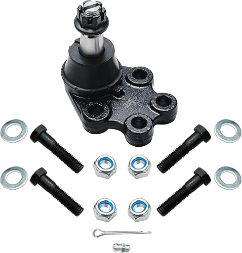Miniatura 1807 de Detroit Axle - Par de rótulas delanteras inferiores para Jeep 2014-2018 Cherokee, 2 juntas esféricas inferiores reemplazo 2015 2016 2017
