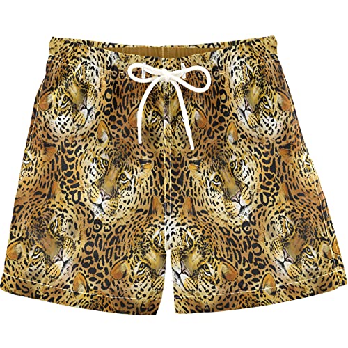 visesunny Tiger 3D Print Swim Trunks Boys Toddler Bathing Suits for Kids Swimwear Baby Boy Swimsuit Boys Swim Shorts