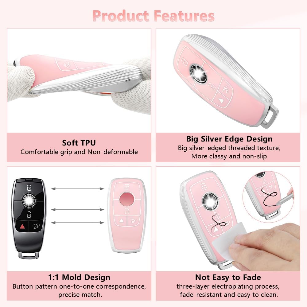 Key Fob Cover for Mercedes Benz