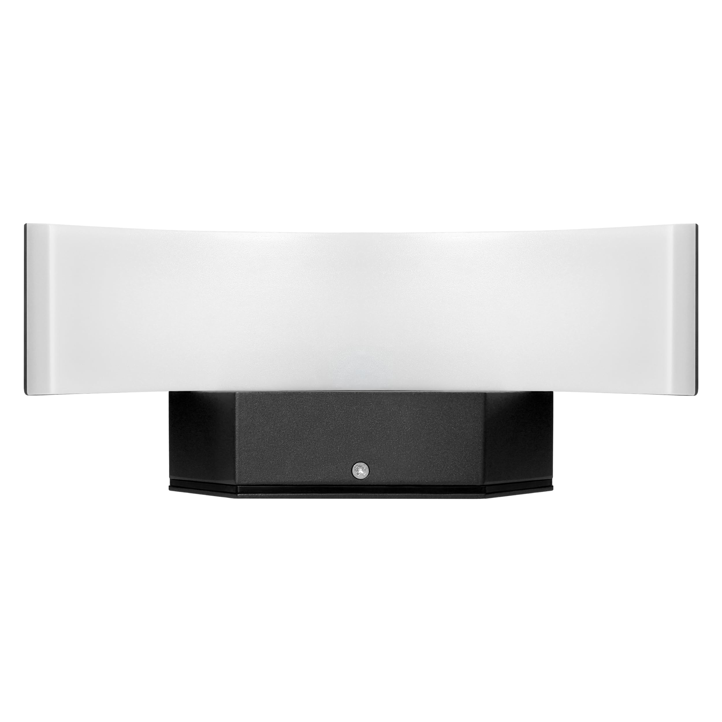 Lampa Ogrodowa LED 9W 700lm 4000K Idealna na Taras Balkon Podjazd Odporna na Warunki Atmosferyczne IP54 Kolor Czarny (bez czujnika ruchu)