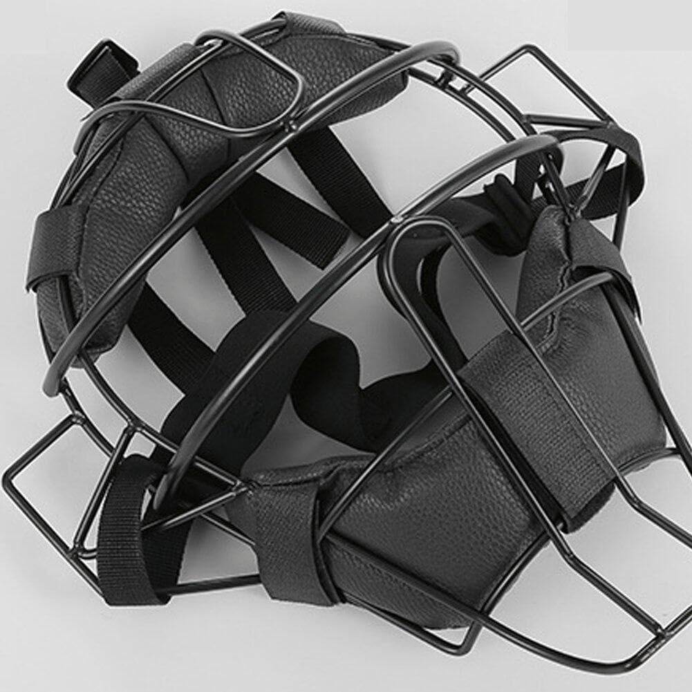 Baseball-kopfschutzmaske, Leicht, Baseball-fänger-Helm Aus Legierung, Verstellbar, Weich Gepolstert, Softball-gesichtsschutz