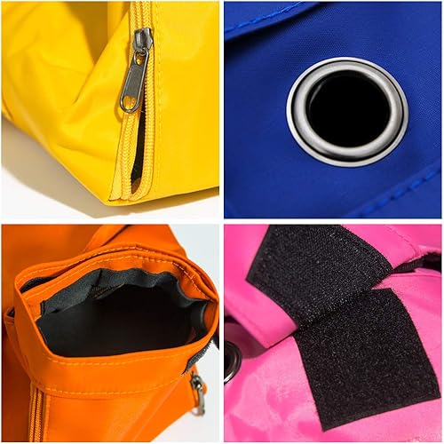 Miniatura 3 de Bolsa de retención de gato para cuidado de garras Recorte de uñas antiarañazos Bolsa de aseo para gatos Examen médico (amarillo-m)