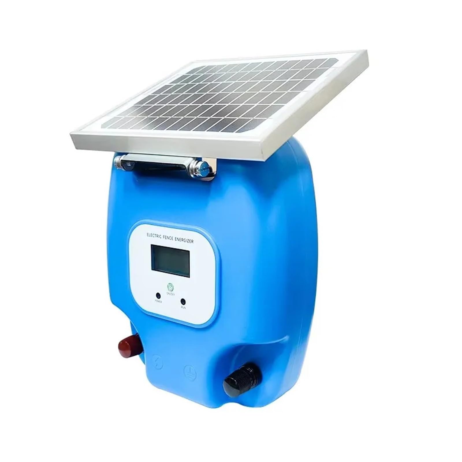 Pastor Electrico, Energizador de Cerca eléctrica de Alta eficiencia a Prueba de Agua Cargador de Cerca eléctrica Solar Máxima energía Uso en Granjas y pastizales