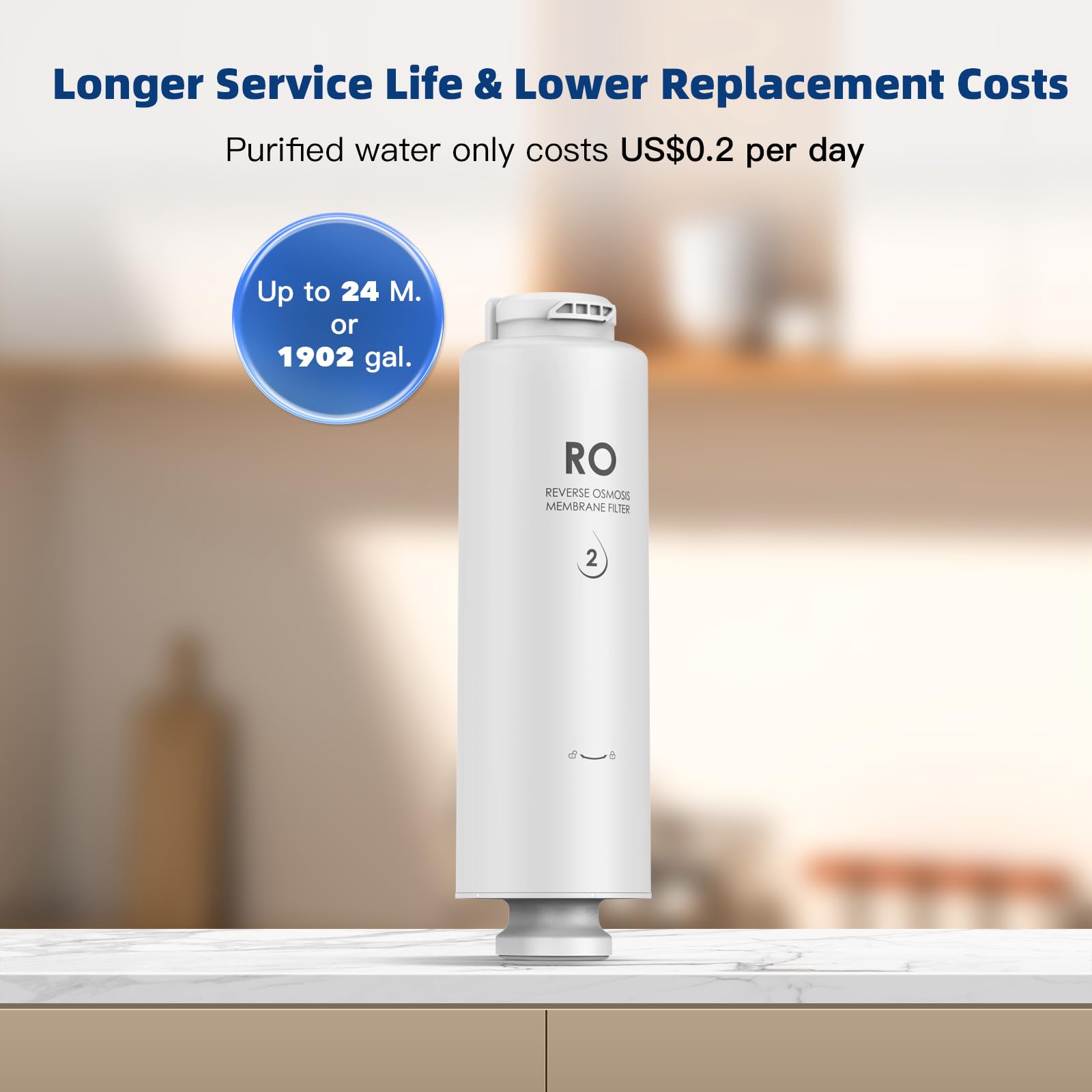 Amazon.com: Slevoo F2 600 GPD Tankless Reverse Osmosis System 