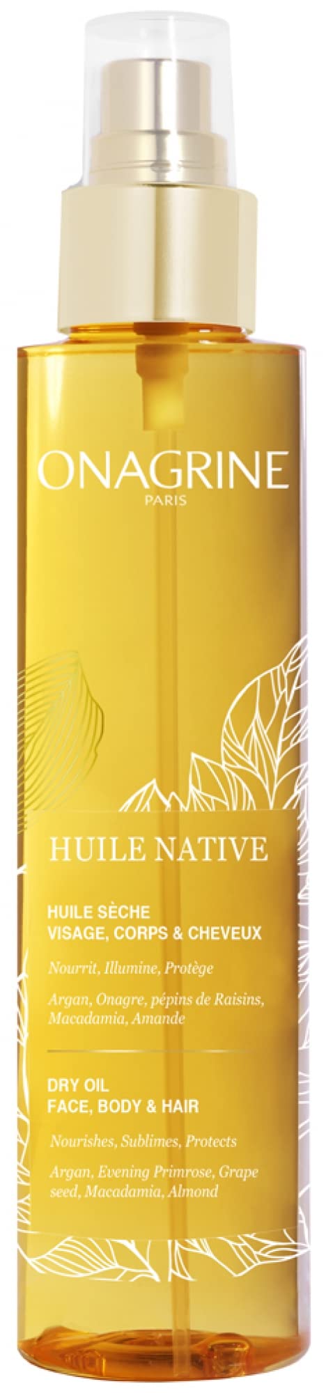 Onagrine Huile Native Dry Oil 150ml