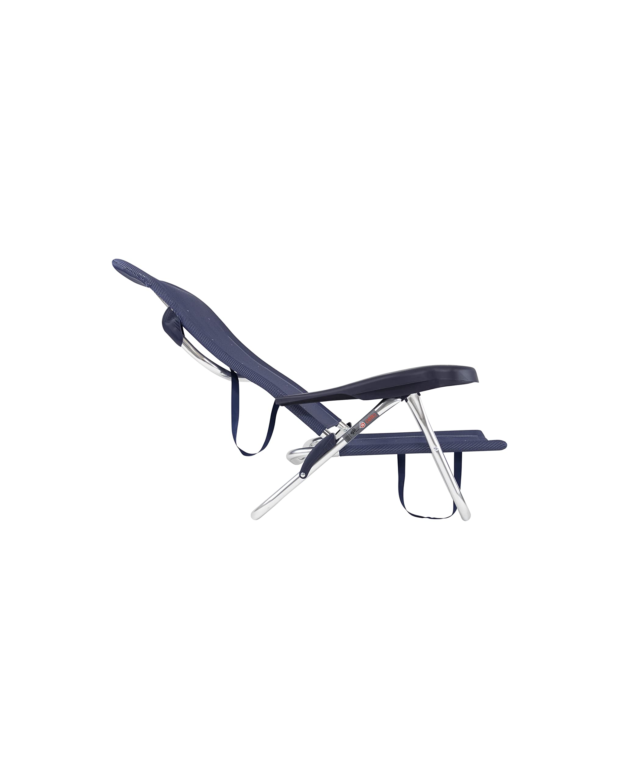 Crespo - Silla de Playa de Aluminio 7 Posiciones AL/221-M - Azul Marino